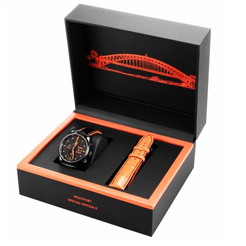 MIDO Multifort M005.614.36.051.22 Cronografo Automatico in Acciaio Black PVD 44 mm