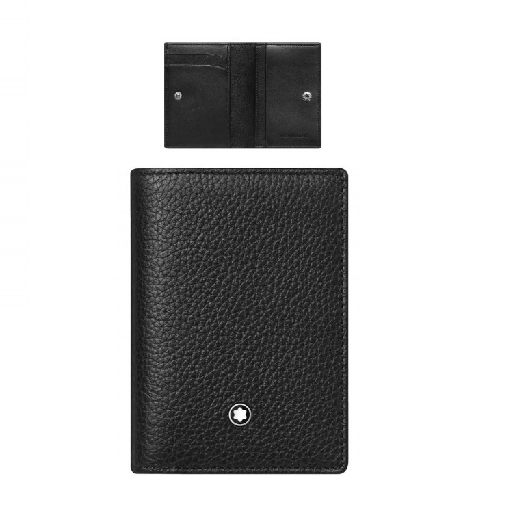 Soft Grain Meisterstuck MONTBLANC 126259 Portafoglio Porta Biglietti e CC.