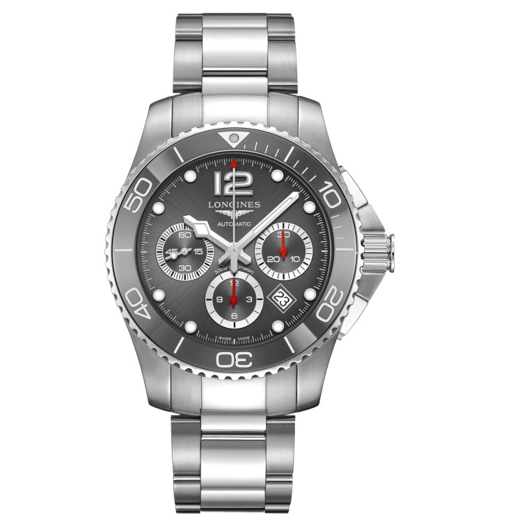 LONGINES HydroConquest Ceramic L3.883.4.76.6 Cronografo Automatico 43 mm.
