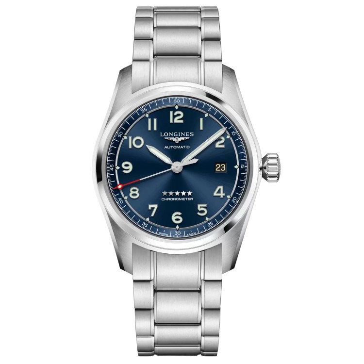 LONGINES SPIRIT L3.810.4.93.6 Acciaio 40 mm Automatico Blu.