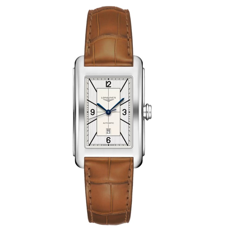 LONGINES DOLCE VITA L5.757.4.73.3 Indici e arabi  Argentè Automatico 27,70 x 43,80 mm