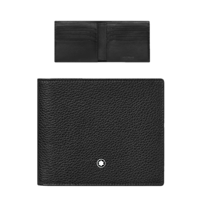 Meisterstruck Soft Grain MONTBLANC Portafoglio Orrizontale 126251 per 8 CC