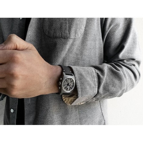 ZENITH CHRONOMASTER REVIVAL SHADOW 97.T384.4061/21.C822 misura 37 mm Cronografo..