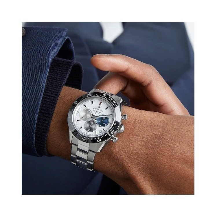 ZENITH Chronomaster SPORT El Pimero 03.3100.3600/69.M3100 misura 41 mm Bianco