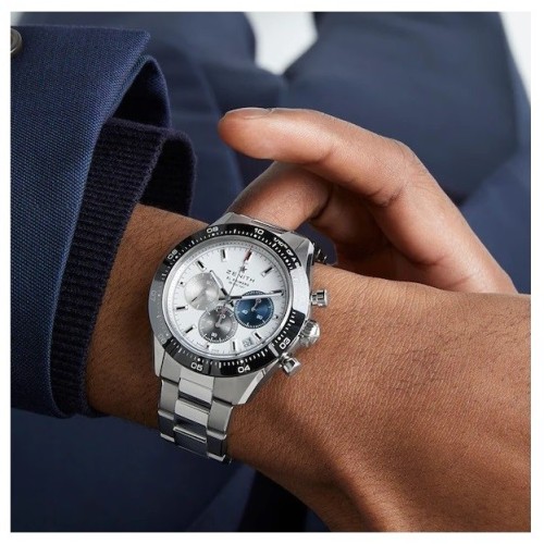 ZENITH Chronomaster SPORT El Pimero 03.3100.3600/69.M3100 misura 41 mm Bianco