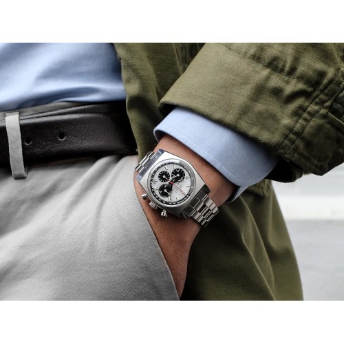ZENITH 50TH Anniversary El Primero A384 Revival 03.A384.400/21.M384 misura 37 mm Cronografo.
