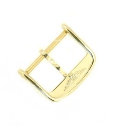 Longines PVD Yellow Gold plated steel pin buckle   16 mm