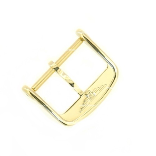 Longines L649101656 16 mm Yellow Gold PVD tongue buckle in stainless steel