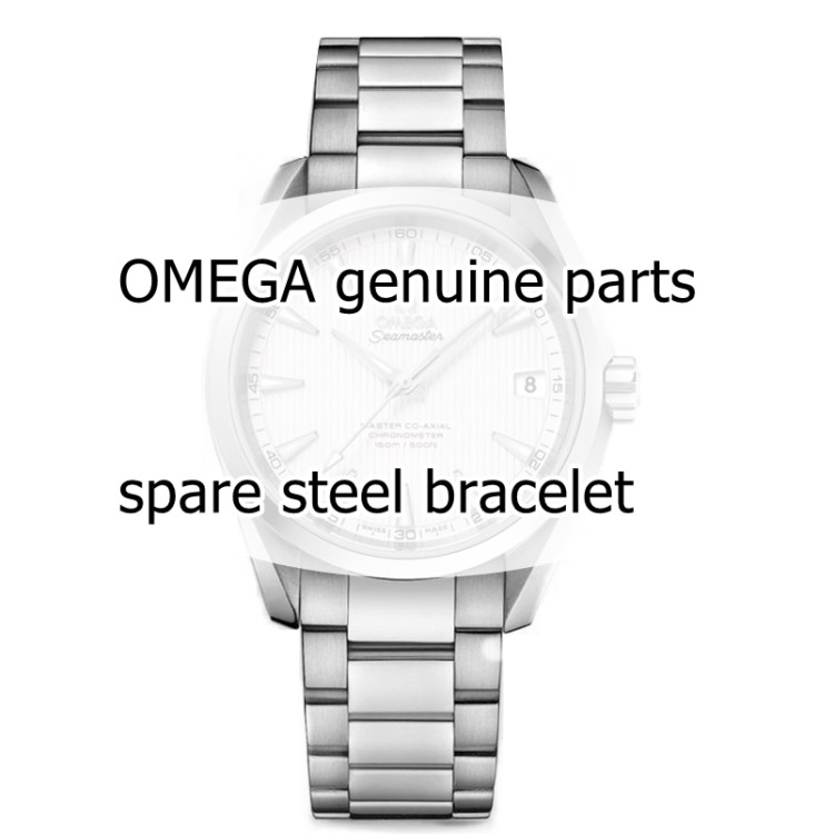 OMEGA Bracciale acciaio Seamaster Aqua Terra 150MT 38,5mm lucido e satinato 231.10.39.21.