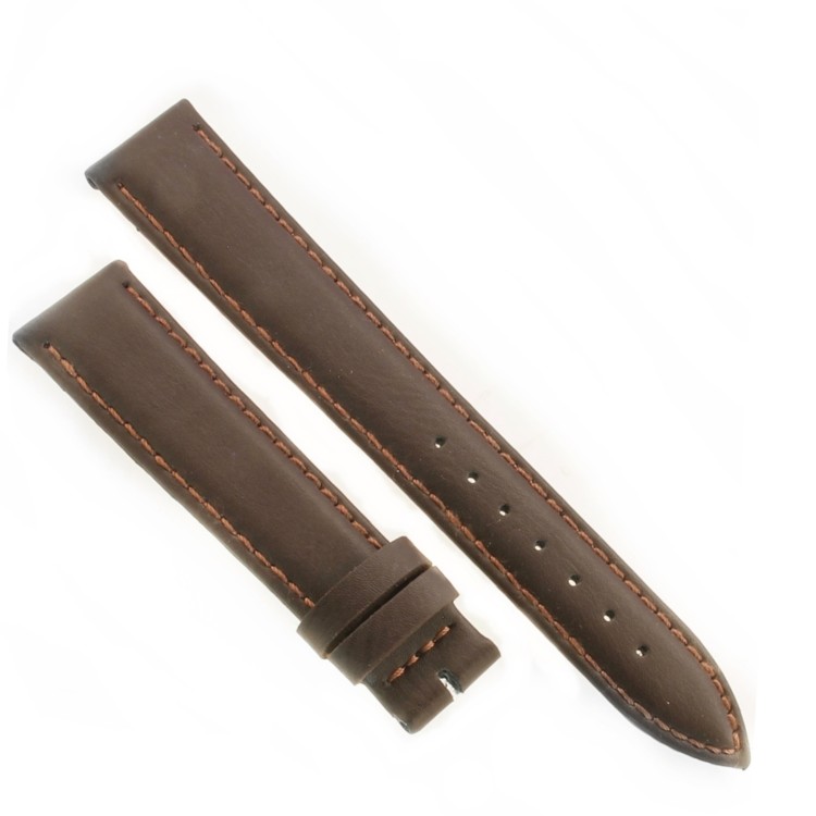 Cinturino Pelle Vegan Marrone opaco 18/16 mm B37B classico
