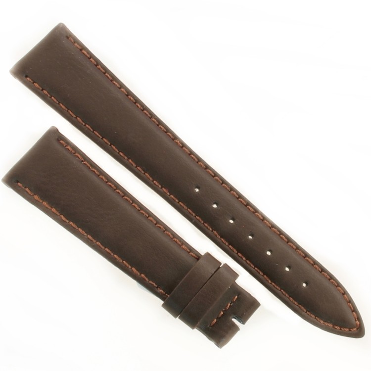 Cinturino Pelle Vegan Marrone opaco 20/16 mm B37B classico