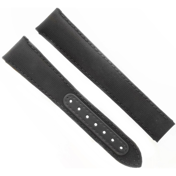 OMEGA cinturino tela Cordura Nero 20/16 Speedmaster 310.32.42 déployante deployante