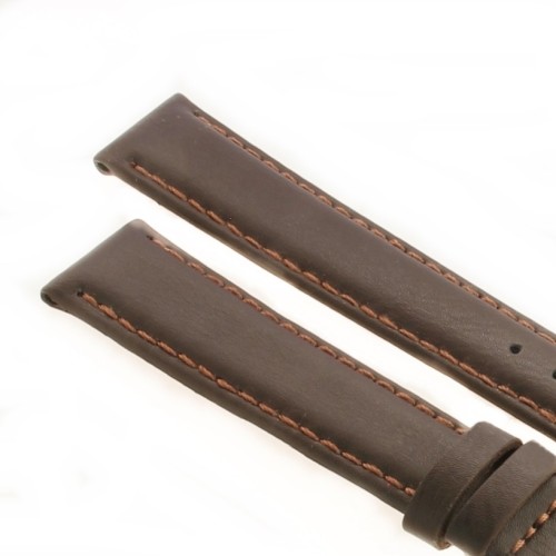 Cinturino Pelle Vegan Marrone opaco 18/16 mm B37B classico