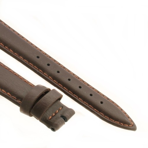 Cinturino Pelle Vegan Marrone opaco 20/16 mm B37B classico