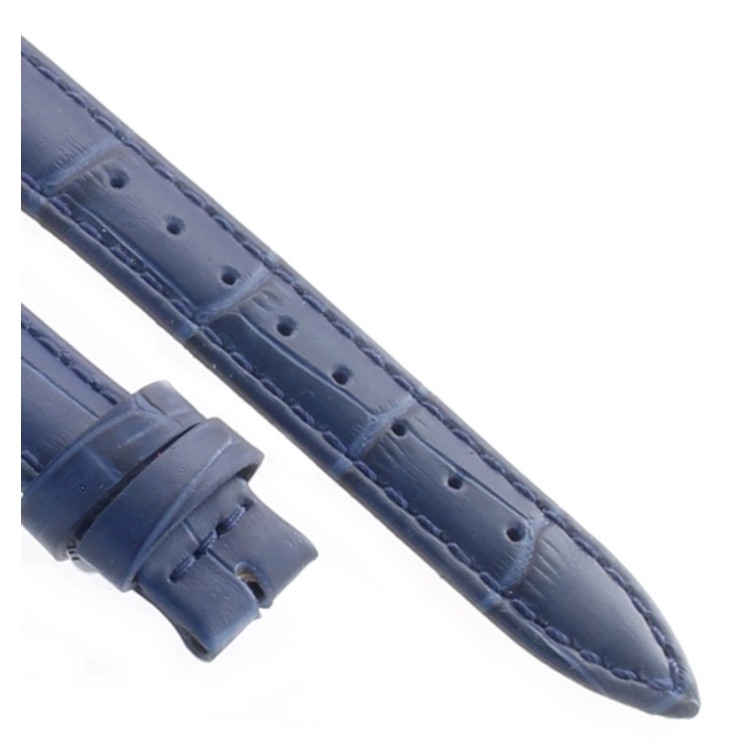 Cinturino Stampa Alligatore Blu opaco 16/14 mm B40B classico