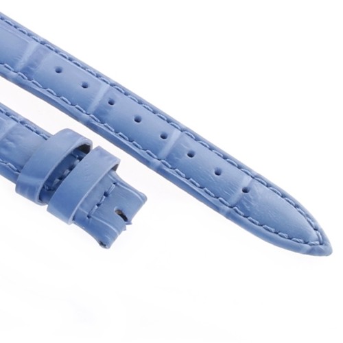 Cinturino Stampa Alligatore Celeste opaco 16/14 mm B40B classico