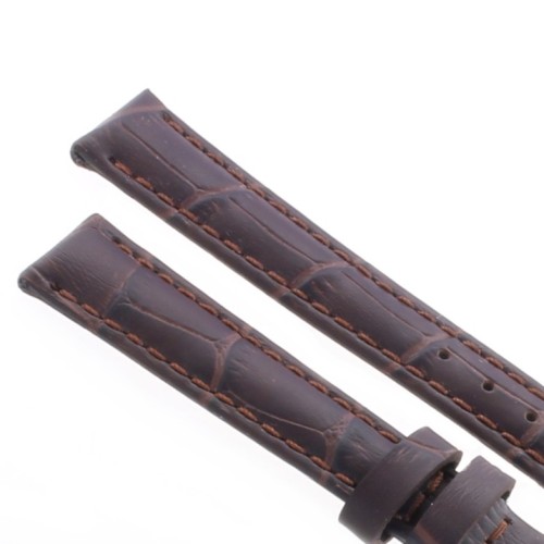 Cinturino Stampa Alligatore Borbeaux opaco 14/12 mm B40B classico