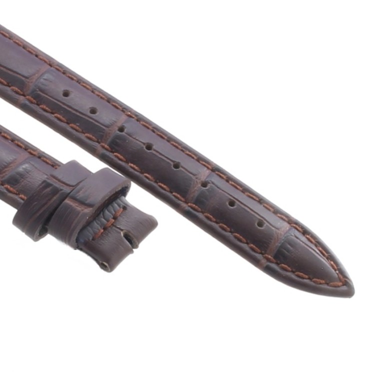 Cinturino Stampa Alligatore Borbeaux opaco 16/14 mm B40B classico
