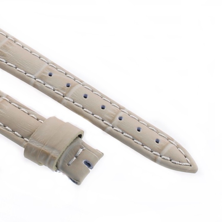 Cinturino Stampa Alligatore Beige opaco 14/12 mm B40B classico