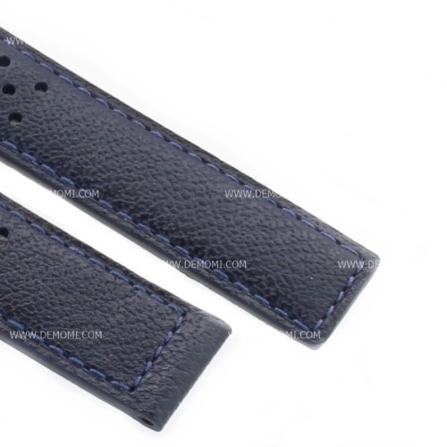 Tag Heuer Cinturino Carrera Pelle Blu martellata, con fori FC6335 20/18 mm CV5111