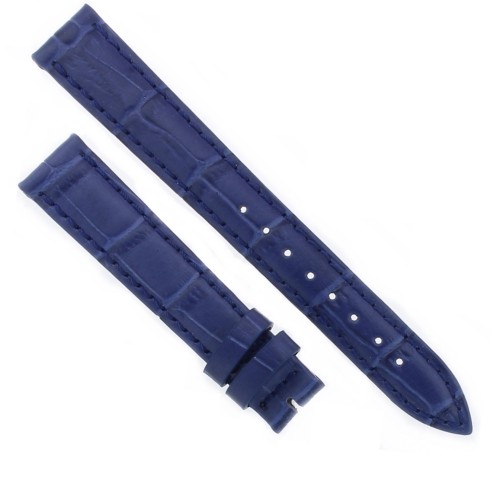 Cinturino Stampa Alligatore Bluette opaco 16/14 mm B40B classico
