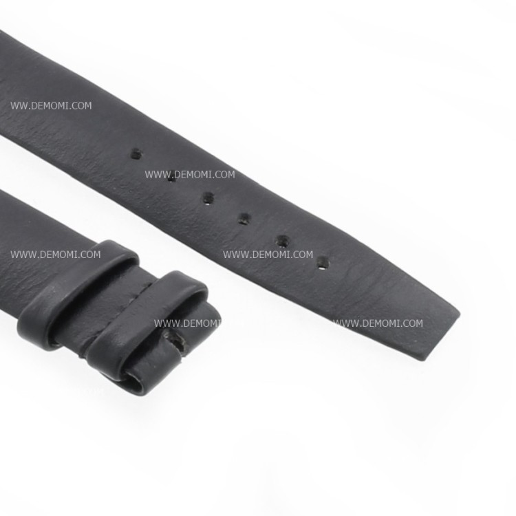 Zenith Cinturino Vintage pelle Nero 18/16 mm