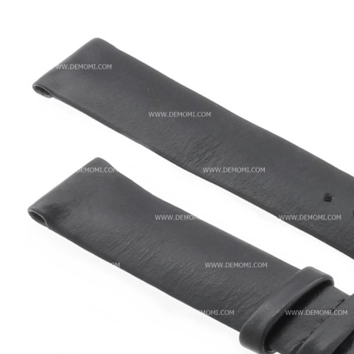 Zenith Cinturino Vintage pelle Nero 18/16 mm