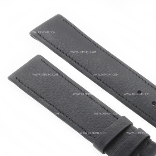Longines Cinturino Vintage Pelle Nero Opaco 18/16 mm spessore 3,3  mm