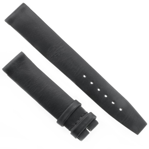 Zenith Cinturino Vintage pelle Nero 18/16 mm