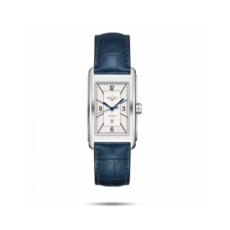 LONGINES DOLCE VITA L5.767.4.73.9 28,20 x 47,00 mm Acciaio Automatico Cinturino Blu.