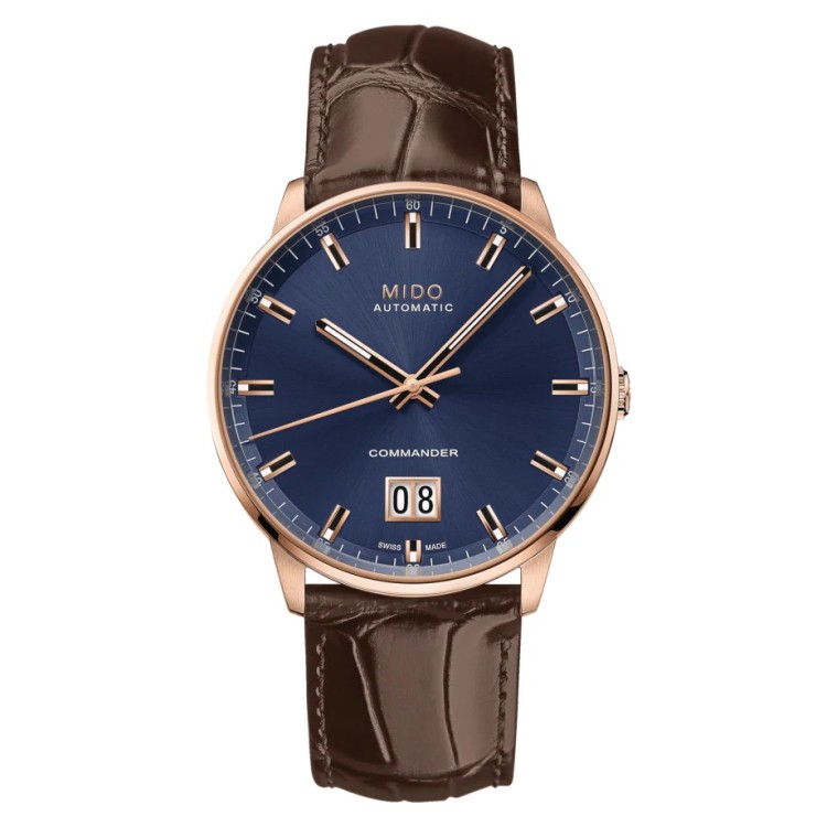 MIDO Commander  M021.626.36.041.00 Automatico Acciaio PVD Blu 42 mm