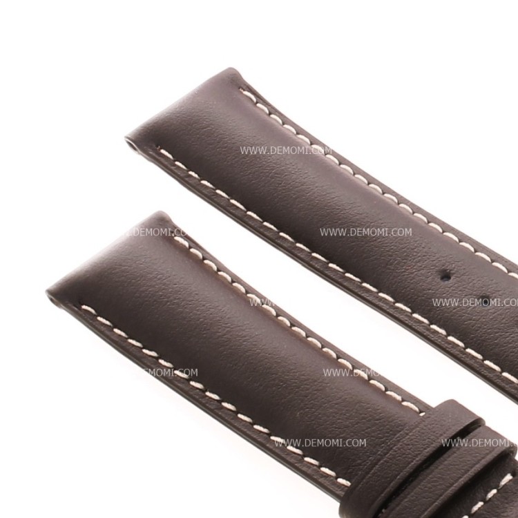 Longines Cinturino Pelle Marrone Opaco cuciture chiare 20/18 mm  Grand vitesse, Conquest e simili