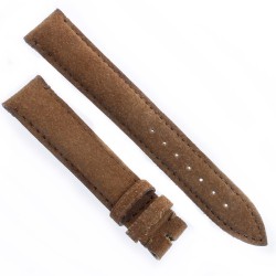 Cinturino Sartoriale Pelle Marrone Scamosciata 18/16 mm B45B classico