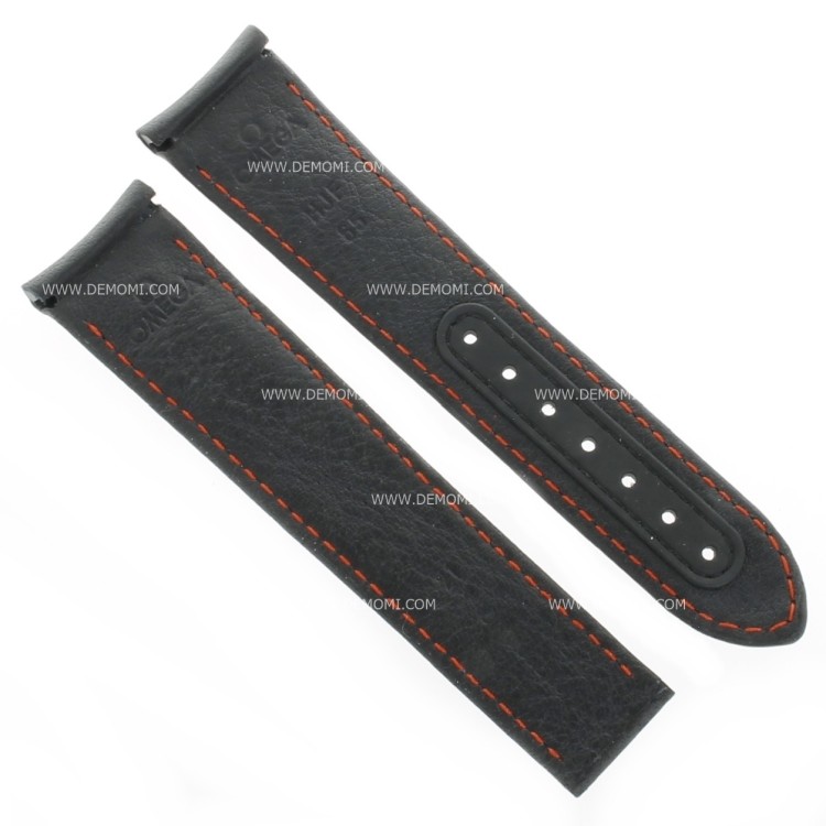 OMEGA cinturino pelle Nero  Speedmaster dark side of the moon 311.92.44.51.01.004 déployante deployante