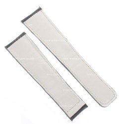 Tag Heuer Cinturino Monaco Stampa Alligatore Grigio Aftermarket Compatibile 22/18 mm 2