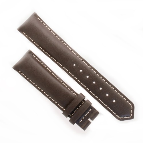 Longines Cinturino Pelle Marrone Opaco cuciture chiare 20/18 mm  Grand vitesse, Conquest e simili.