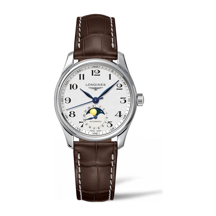 LONGINES MASTER COLLECTION L2.409.4.78.3  Fasi Lunari Automatico 34 mm