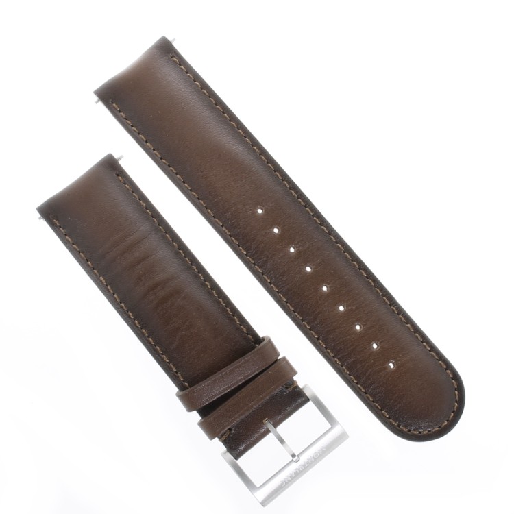 Montblanc Cinturino Pelle Marrone misure 22/22 mm per Smartwatch Summit e altri