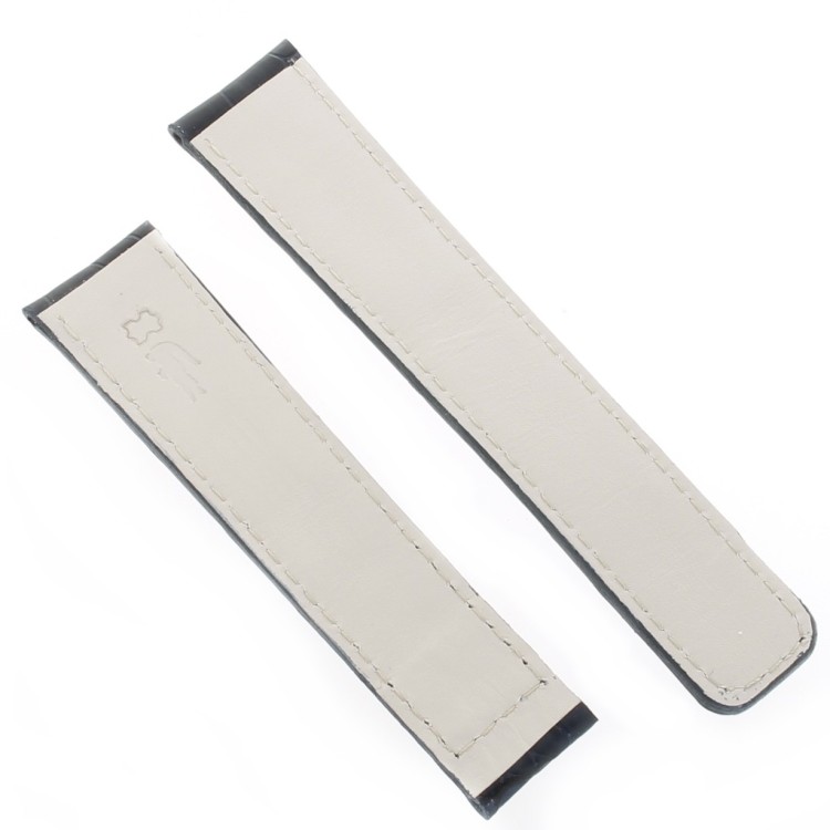 Tag Heuer Cinturino Aftermarket Compatibile Carrera Alligatore Blu 20/18 mm