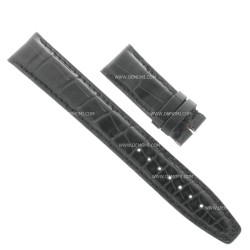 Cinturino IWC Portoghese Aftermarket Compatibile Alligatore Nero 20/18 mm deployante 53/135 2