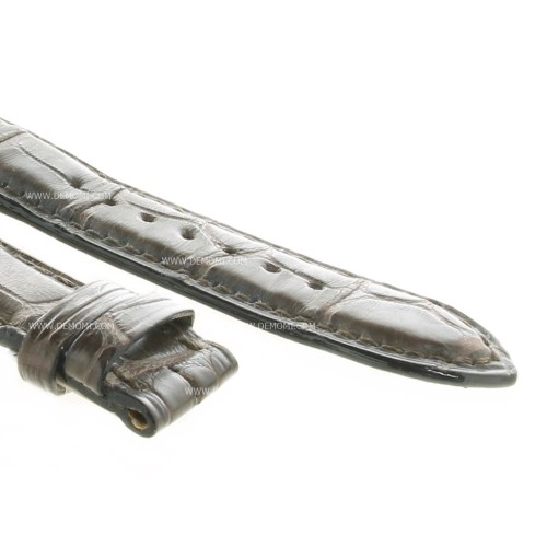 Zenith Cinturino Alligatore Marrone opaco 17/23 mm 23.491