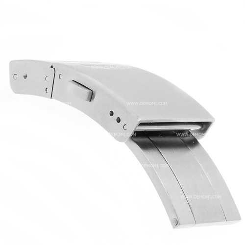 Longines Chiusura Déployante acciaio 19 mm per Hydroconquest Ceramica - fits only Longines rubber strap