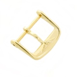Longines Fibbia ardiglione Acciaio PVD Yellow Gold 12 mm.