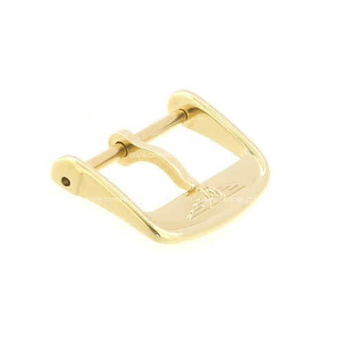 Longines Fibbia ardiglione Acciaio PVD Yellow Gold 12 mm.