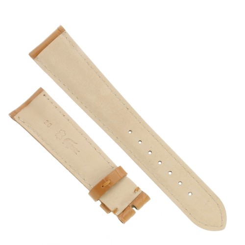 Cinturino Alligatore Marrone Miele Opaco 20/16 mm B40B classico