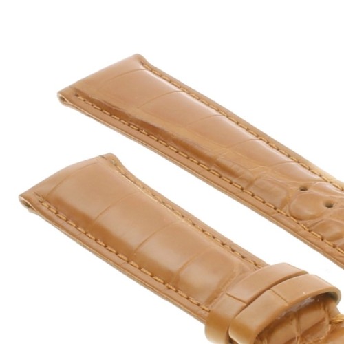 Cinturino Alligatore Marrone Miele Opaco 20/16 mm B40B classico
