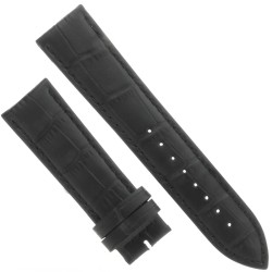 Cinturino Stampa Alligatore Nero opaco 22/20 mm B4B classico