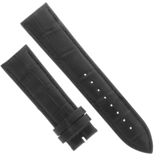 Cinturino Stampa Alligatore Nero opaco 22/20 mm B4B classico