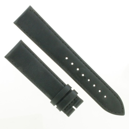 Cinturino Pelle Vitello Nero 18/16 mm B30B classico piatto