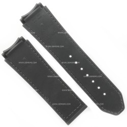 Zenith Cinturino 27.00.2322.920 Caucciù Nero e Blu 23/22 mm effetto cordura Defy 21 cuciture grigie 2